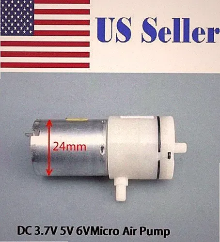 6V DC 370 High-power Small Mini Micro Air Pump Aquarium Air Vacuum