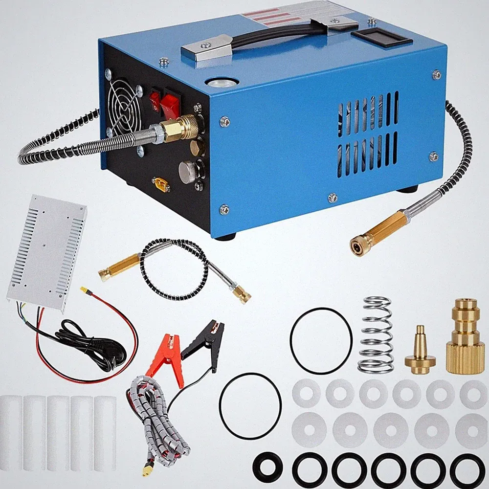 AC/DC Powered Paintball Shooting Compressor