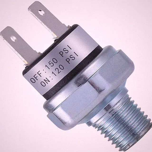 Air Compressor Pressure Switch 120-150 PSI 24V 1/4" NPT