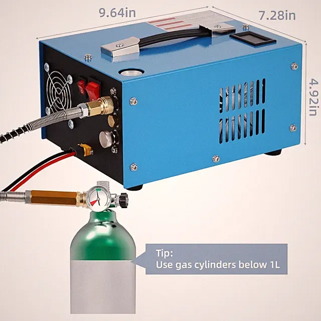Fast-Fill PCP Air Rifle Compressor, 4500 Psi/30 MPa