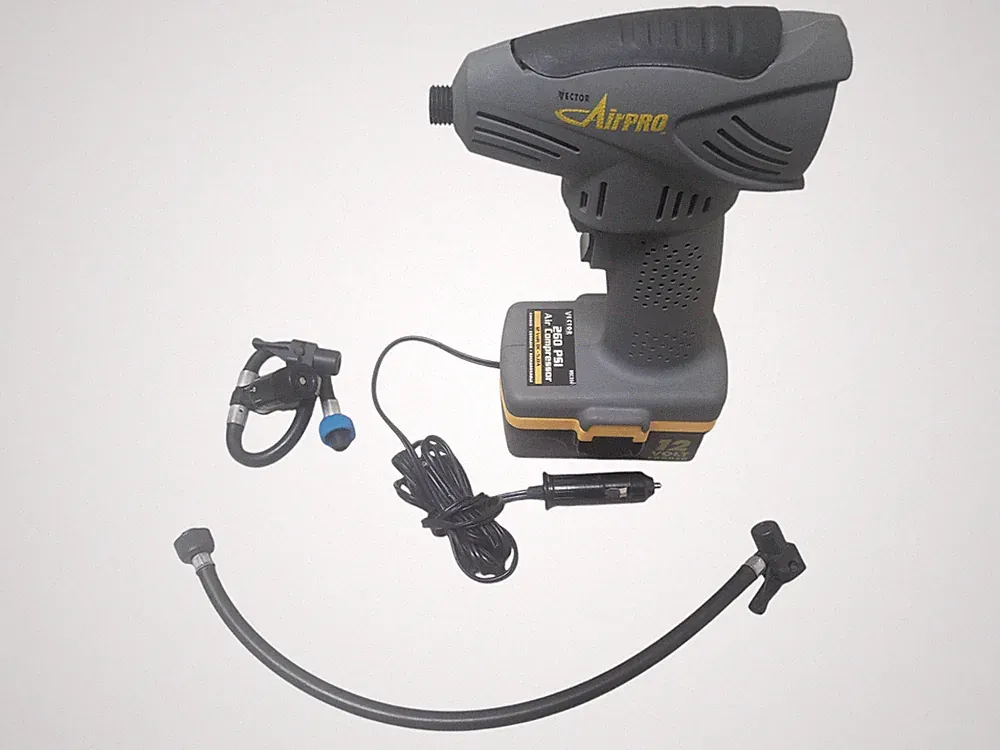 Vector 260 PSI 12V DC Powered Air Compressor Air Compressor